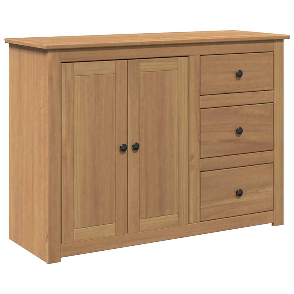 Dressoir met lades PANAMA 112x40x80 cm massief grenenhout