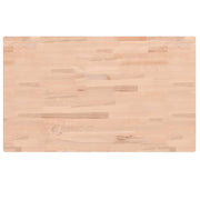 Werkbank rechthoekig 100x60x83 cm massief beukenhout