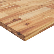 Werkbank rechthoekig 80x60x(73-99,5) cm massief acaciahout