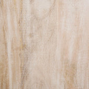 Dressoir 60 x 33 x 75 cm massief mangohout witgewassen afwerking