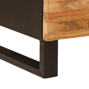 Opbergdressoir 60 x 33 x 75 cm massief mangohout Bruin