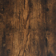Kattenbakkast 80x50x45 cm bewerkt hout gerookt eikenkleurig