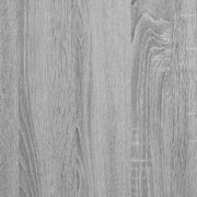 Kasten met 4 lades 2 st 60x31x40 cm bewerkt hout grijs sonoma