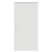 Opbergkast 50x45x103,5 cm bewerkt hout wit