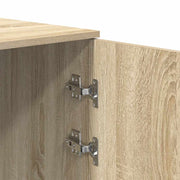 Opbergkast 50x45x103,5 cm bewerkt hout sonoma eikenkleurig