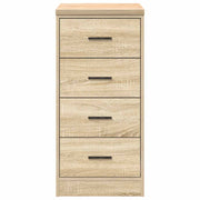 Garagekast 40x51x85 cm massief grenenhout sonoma eikenkleurig