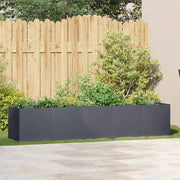 Plantenbak Antraciet 200x40x40 cm Koudgewalst Staal