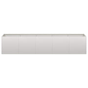 Plantenbak 200x40x40 cm roestvrij staal