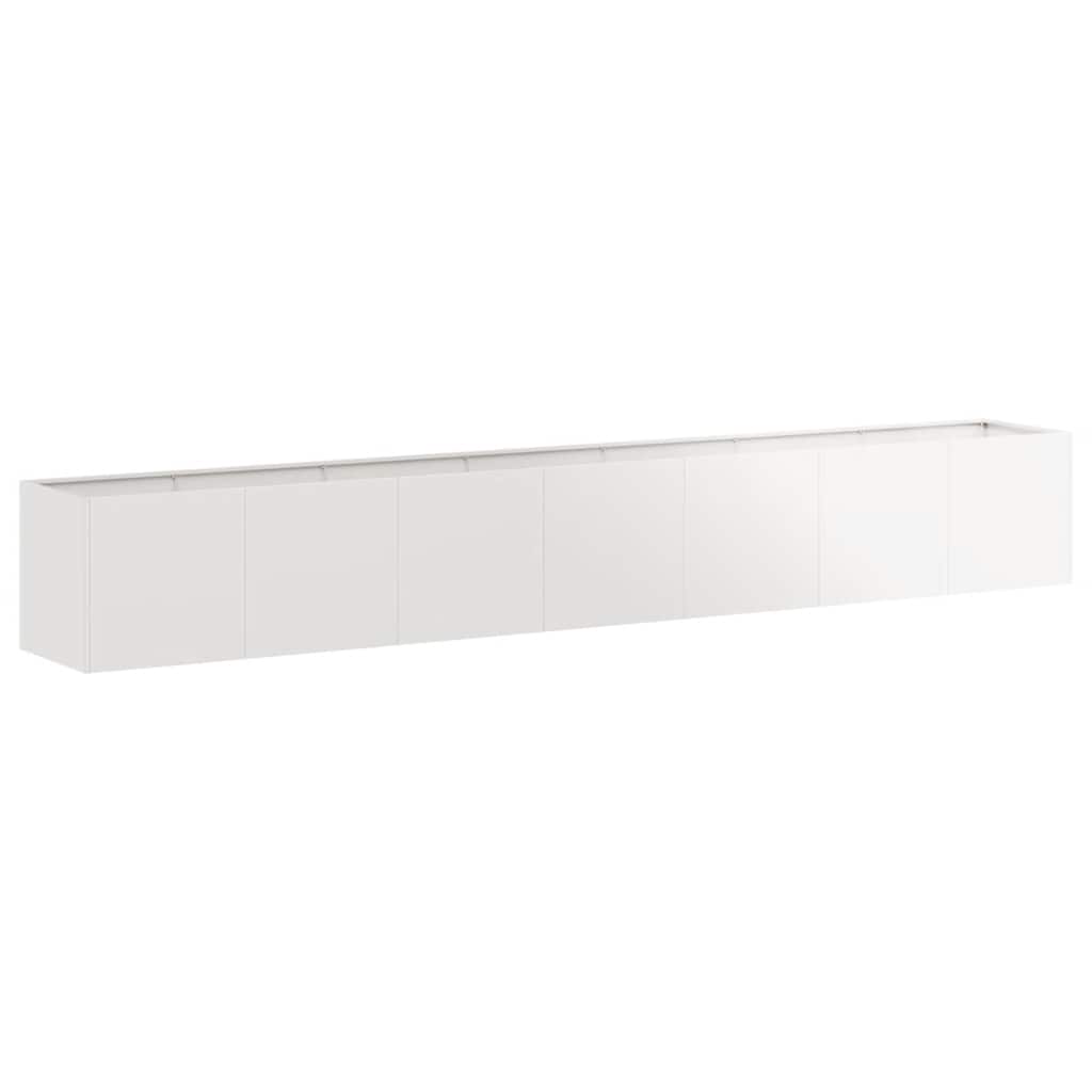 Plantenbak 280x40x40 cm roestvrij staal