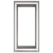 Plantenbak 40x80x80 cm roestvrij staal