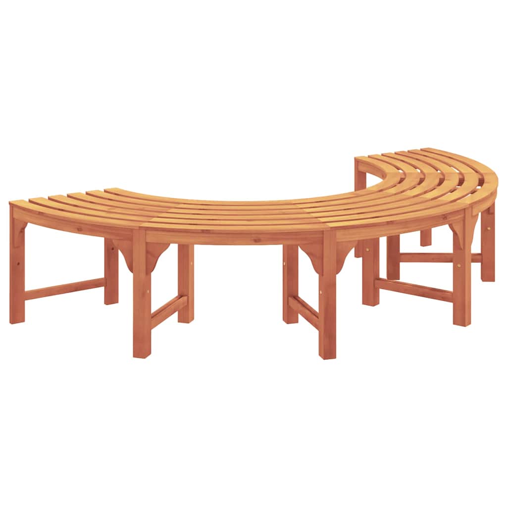 Boom bank 4 -Seater 210 x 80 x 45 cm Massief Eucalyptus Hout