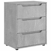 Dressoir 60x40x73 cm spaanplaat betongrijs betongrijs