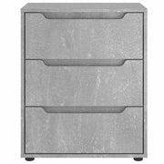 Dressoir 60x40x73 cm spaanplaat betongrijs betongrijs