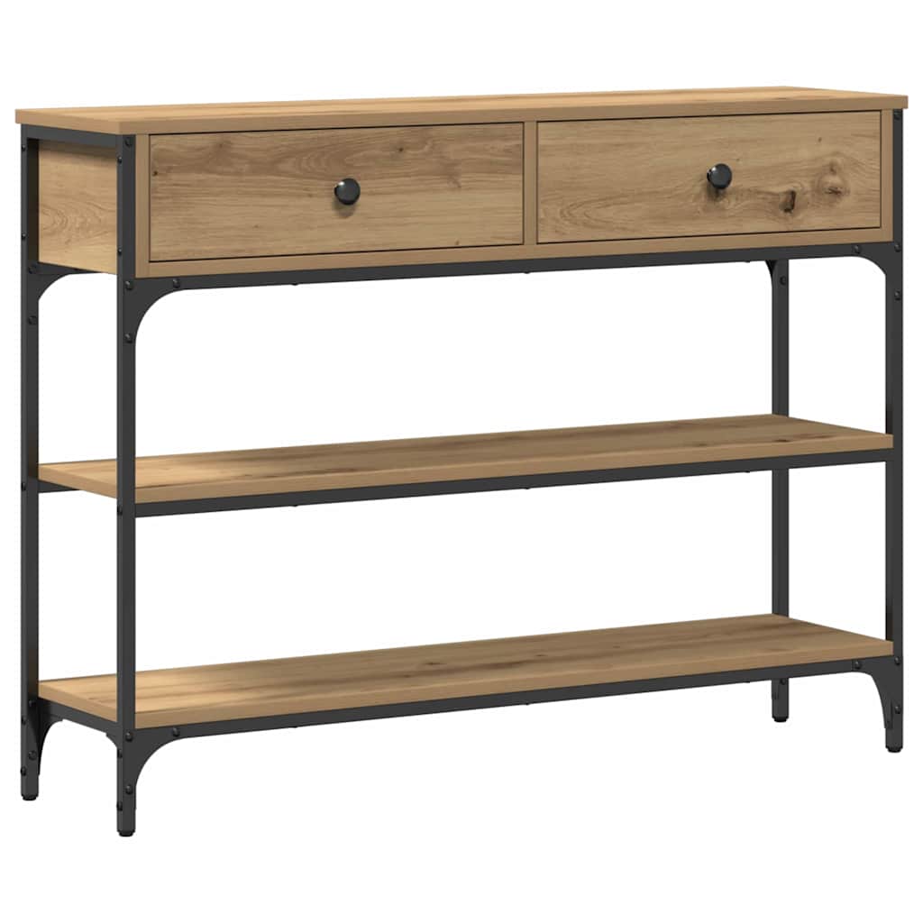 Wandtafel Artisan Eiken 100 x 25 x 75 cm Bewerkt hout