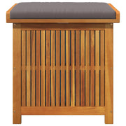 Kussenbox voor buiten 60x50x61 cm massief acaciahout