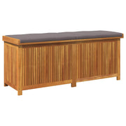 Kussenbox voor buiten 150x50x60,5 cm massief acaciahout