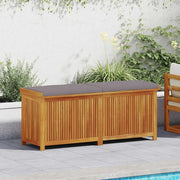 Kussenbox voor buiten 150x50x60,5 cm massief acaciahout