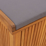 Kussenbox voor buiten 150x50x60,5 cm massief acaciahout