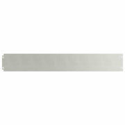 Gazonrand 30 st 15 x 103 cm Roestvrij staal zilver
