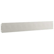 Gazonrand 30 st 15 x 103 cm Roestvrij staal zilver