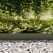 Tuinrand 30 st 100 x 0.05 x 20 cm Koudgewalst staal Olijf Groen
