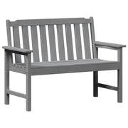Tuinbank Lichtgrijs 120 x 59 x 88 cm HDPE
