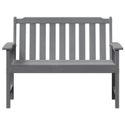 Tuinbank Lichtgrijs 120 x 59 x 88 cm HDPE