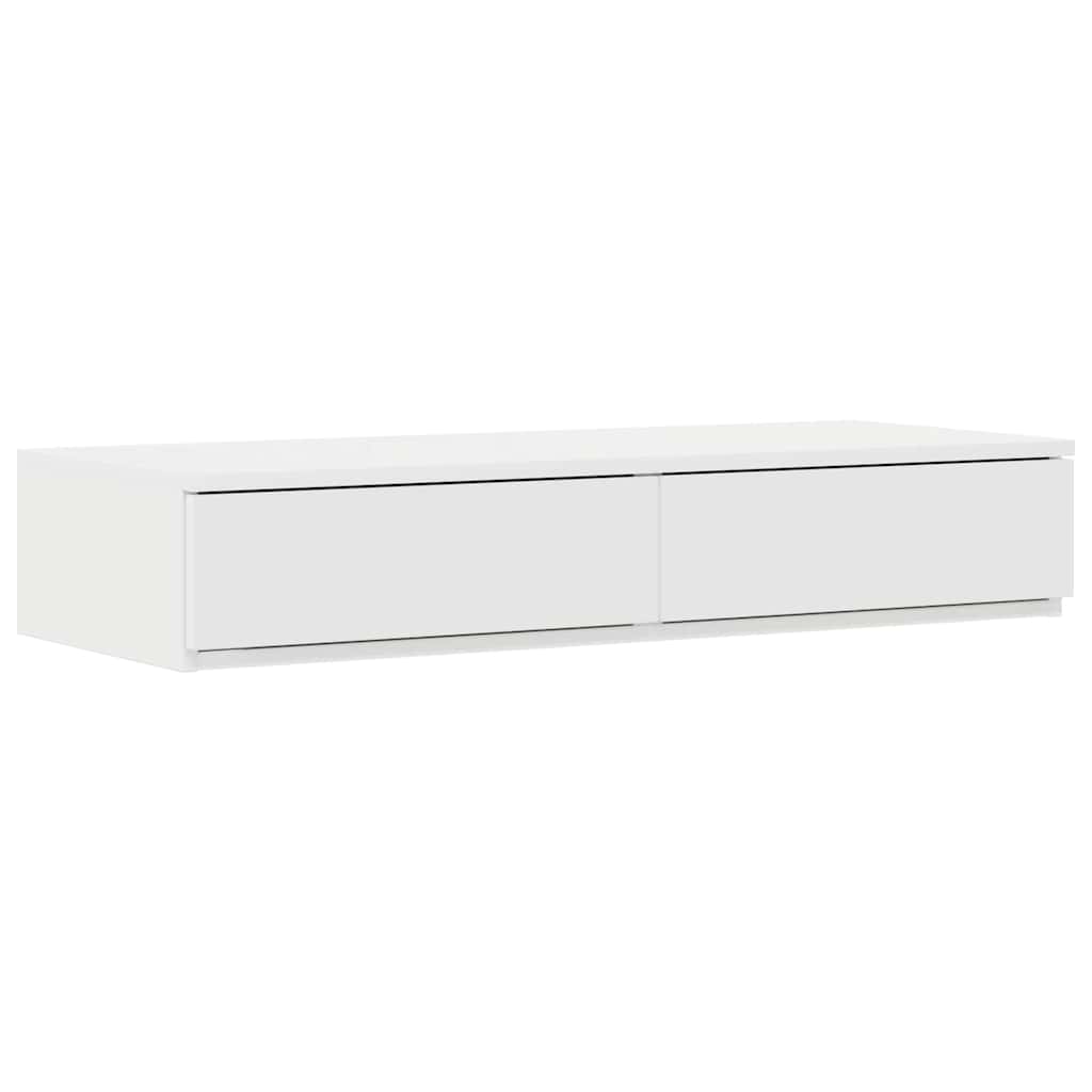 Bedlades Wit 100 x 36,5 x 16,5 cm Bewerkt hout