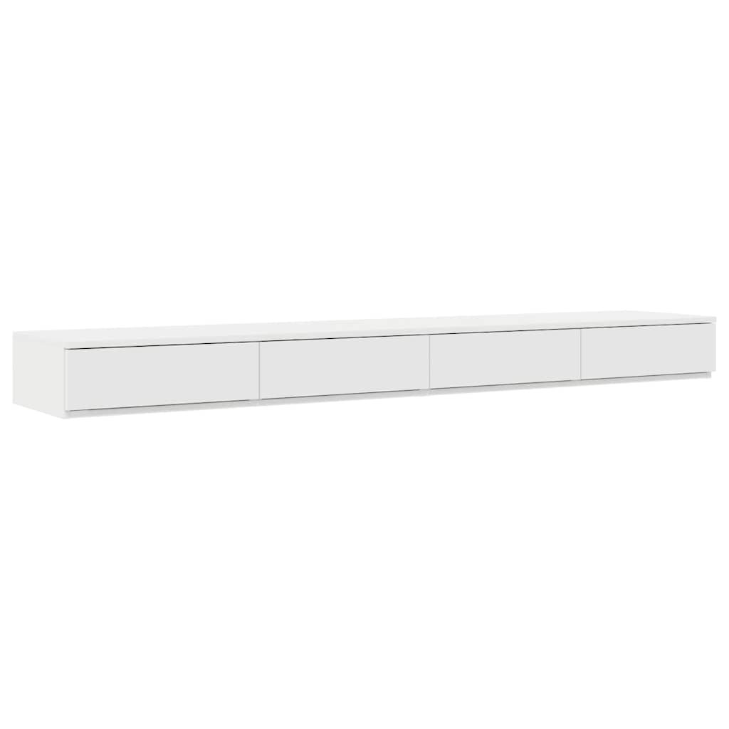 Bedlades Wit 200 x 36,5 x 16,5 cm Bewerkt hout