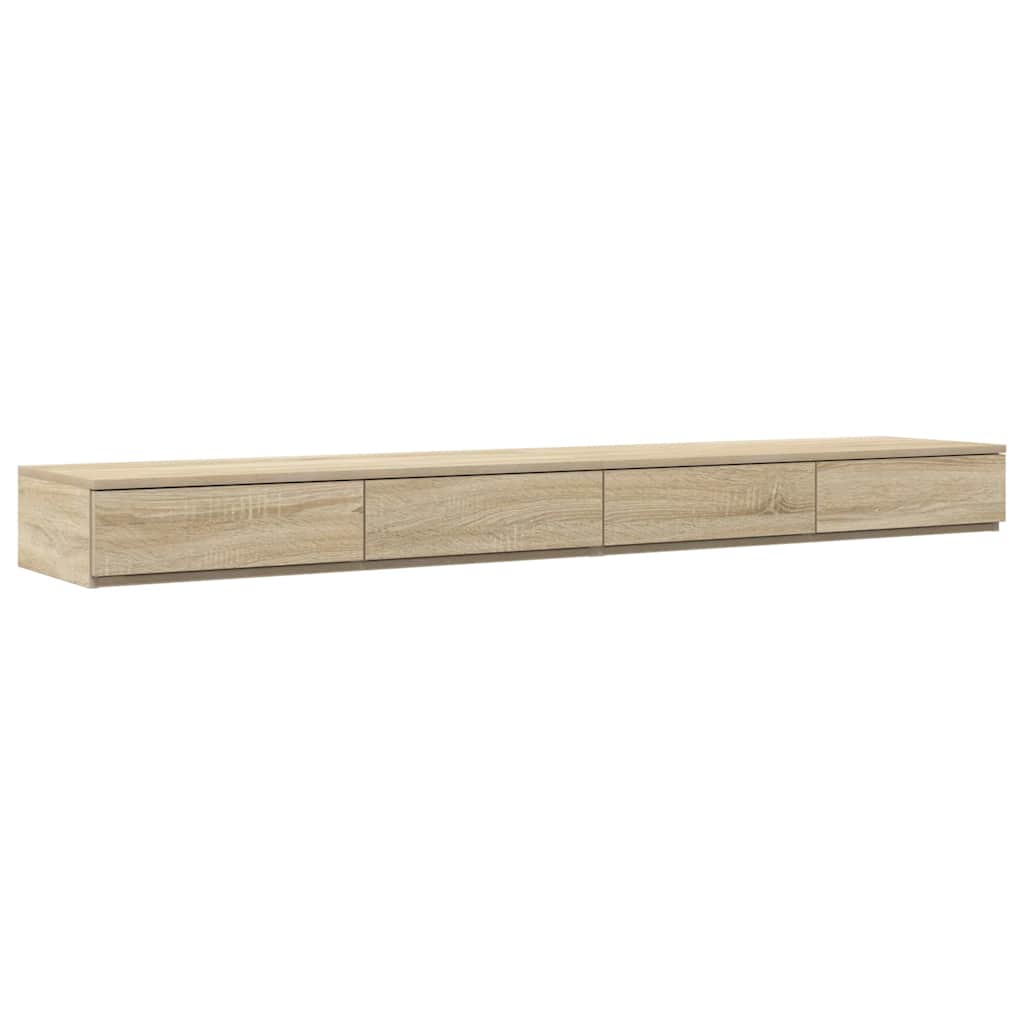 Bedlades Sonoma Eiken 180 x 36,5 x 16,5 cm Bewerkt hout