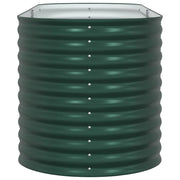 Verhoogde plantenbak Groen 240 x 80 x 81 cm Staal