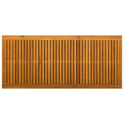 Tuinopslagdoos 185 L Massief Acaciahout 113 x 50 x 56 cm Zwart