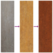 Plantenring 5 st roestkleurig 120 x 120 x 20 cm weervast staal