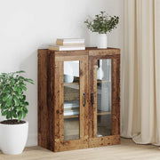 Opbergkast Wandgemonteerd oud hout-look 69,5 x 34 x 90 cm