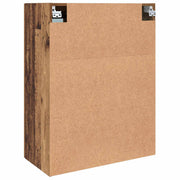 Opbergkast Wandgemonteerd oud hout-look 69,5 x 34 x 90 cm