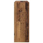 Opbergkast Wandgemonteerd oud hout-look 69,5 x 34 x 90 cm