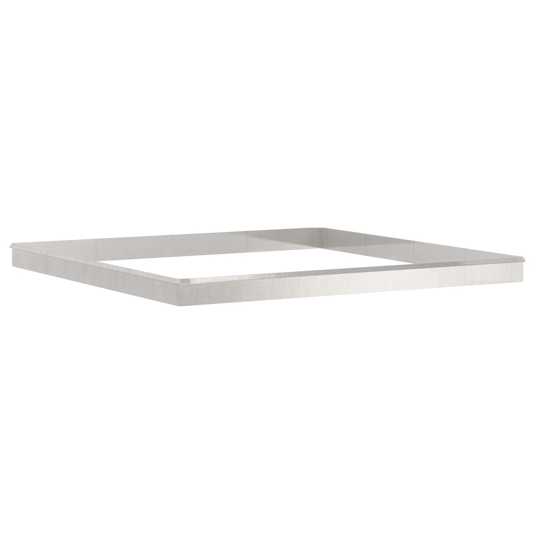 Slakkenhekken 20 st 100 x 3,5 x 25 cm Roestvrij staal Zilver