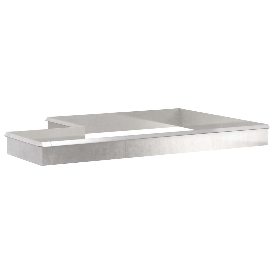 Slakkenhekken 16 st 100 x 3,5 x 25 cm Roestvrij staal Zilver