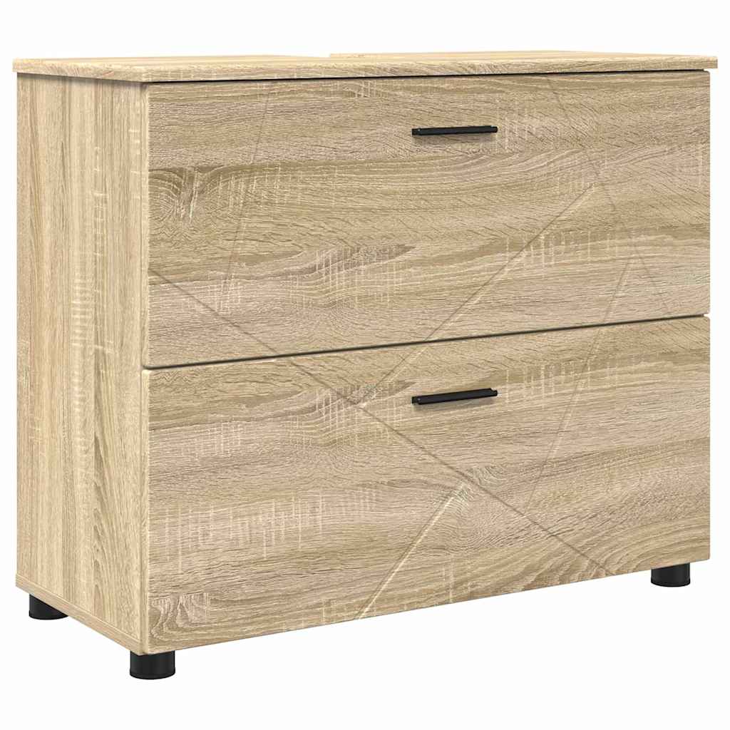 Badkamer Kast Sonoma Eiken 76,5 x 35 x 64 cm