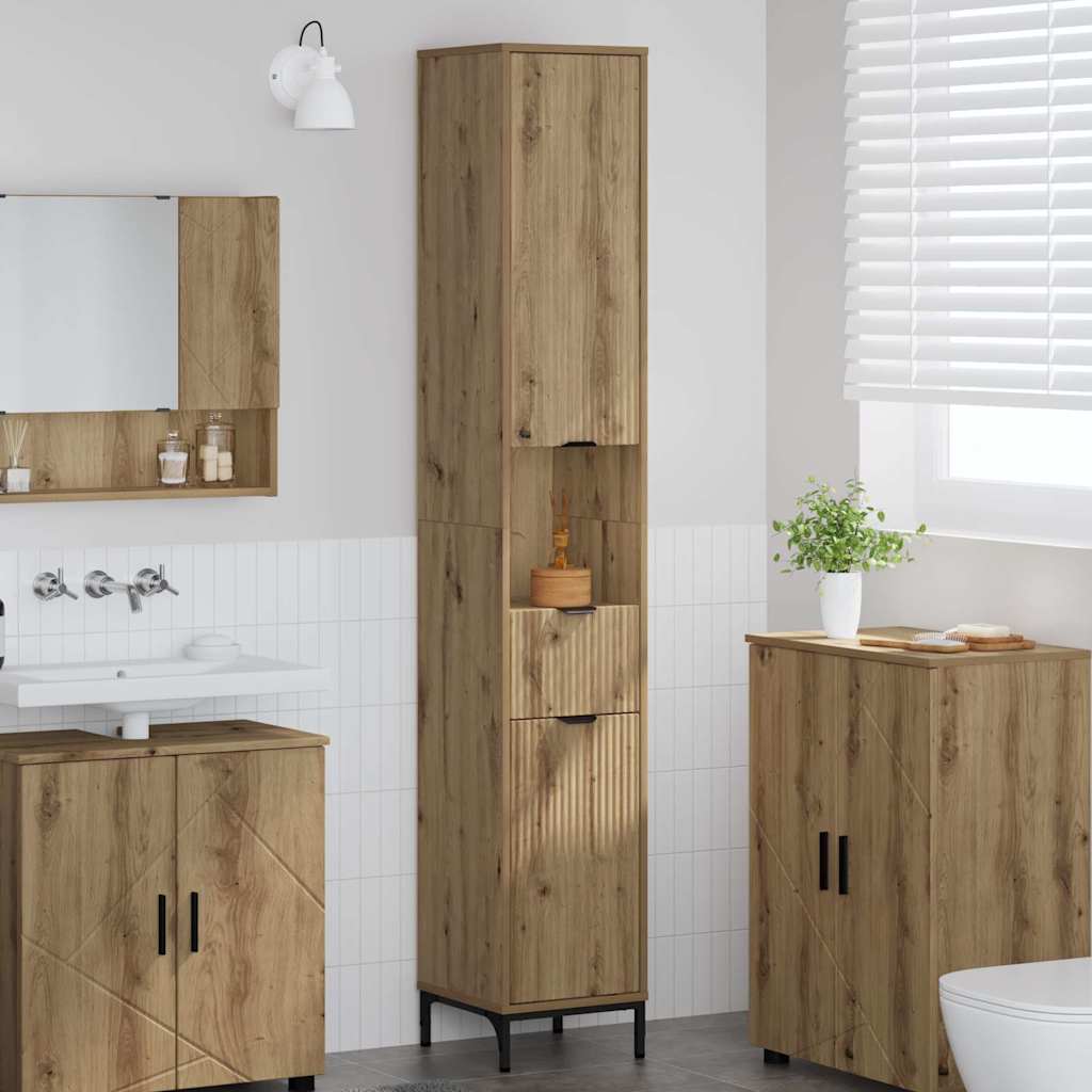 Badkamer Kast Artisan Eiken 31,5 x 33 x 190 cm