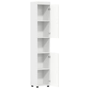 Badkamerkastenset TULUM Wit 37 x 31,5 x 203 cm Bewerkt hout