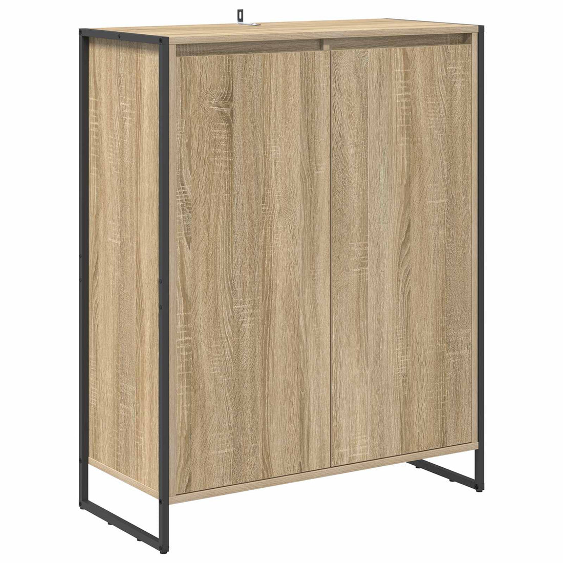 Schoenenkast met opbergruimte Sonoma 79 x 36 x 100 cm Bewerkt hout