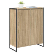 Schoenenkast met opbergruimte Sonoma 79 x 36 x 100 cm Bewerkt hout