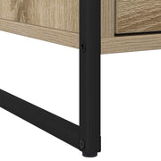Nachtkastje 2 st Sonoma 50 x 39,5 x 50 cm Bewerkt hout