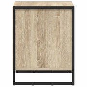 Nachtkastje 2 st Sonoma 50 x 39,5 x 50 cm Bewerkt hout