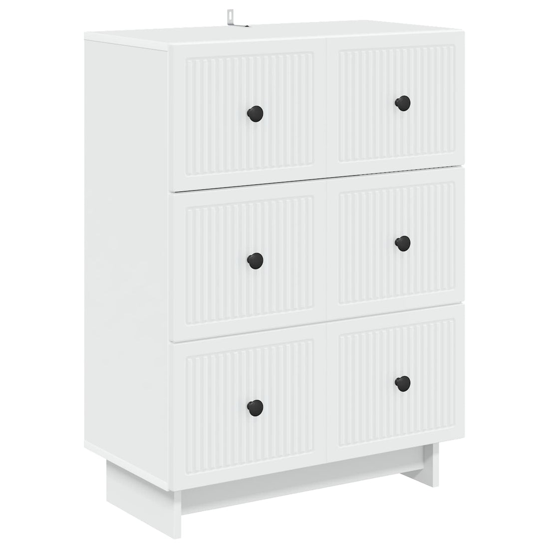 Ladenkast Wit 66 x 34,5 x 90 cm Bewerkt hout