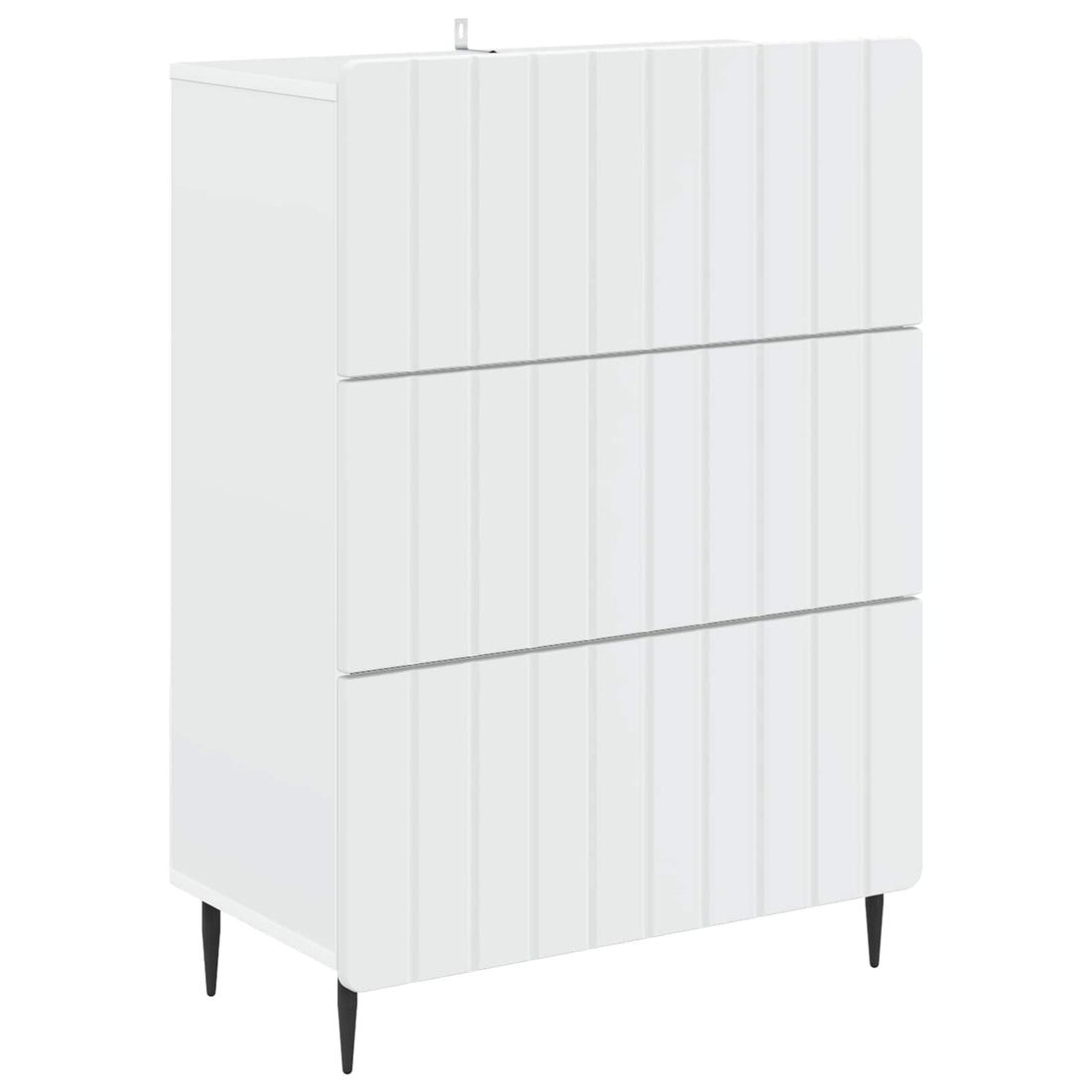 Ladenkast Wit 66 x 34,5 x 92 cm Bewerkt hout