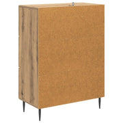 Ladenkast 66 x 34,5 x 89,5 cm Bewerkt hout Artisanaal eiken