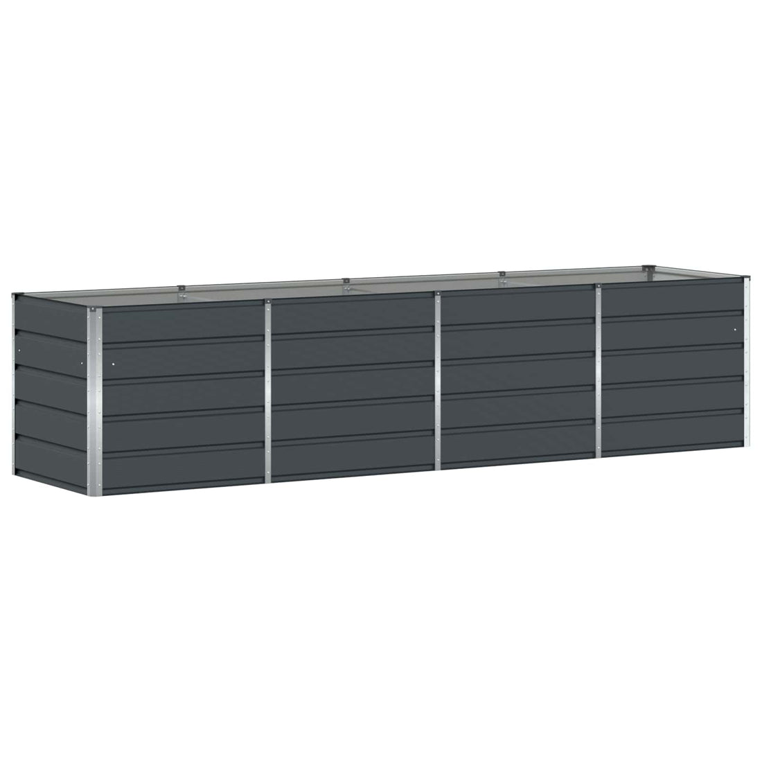 Plantenbak Antraciet 320 x 80 x 75 cm Staal