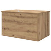 Kattenhuis Ambachtelijk eiken 85 x 55 x 50,5 cm Bewerkt hout